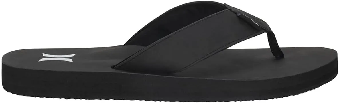 Hurley Men's Icon Vegan Leather Sandal-Medium Brown-11
