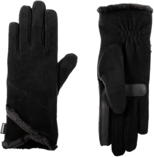 isotoner Womens Stretch Fleece Glove - Microluxe One Size
