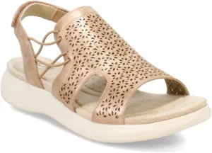 JBU Francis Women's Comfort Casual Adjustable Ankle Strap Open Toe Fashion Sandal