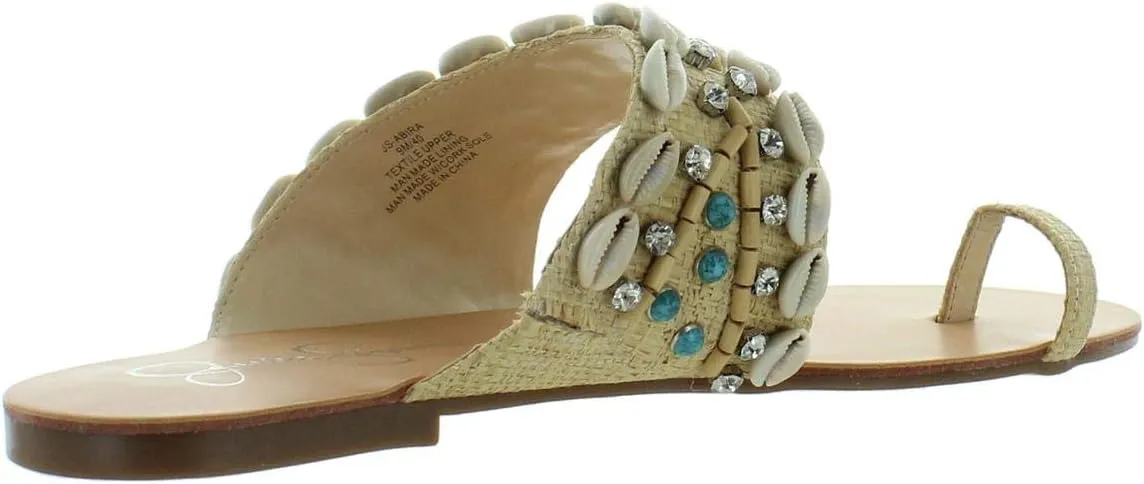 Jessica Simpson Women's Abira Slide Sandal Flat