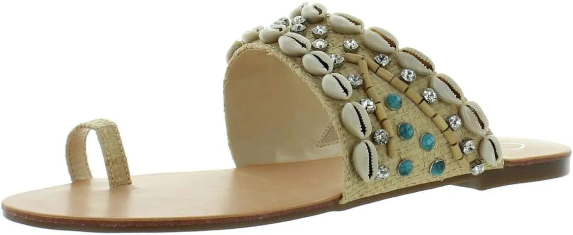 Jessica Simpson Women's Abira Slide Sandal Flat