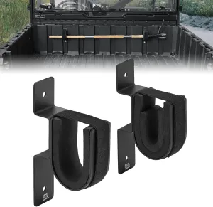 KEMIMOTO UTV Tool Rack, Screw Mount UTV Tool Holder Shovel Bow Rack for Side by Side Snowmobile Garage Wall Compatible with Can Am Defender Polaris General Ranger Kawasaki Mule Pioneer CFmoto Uforce