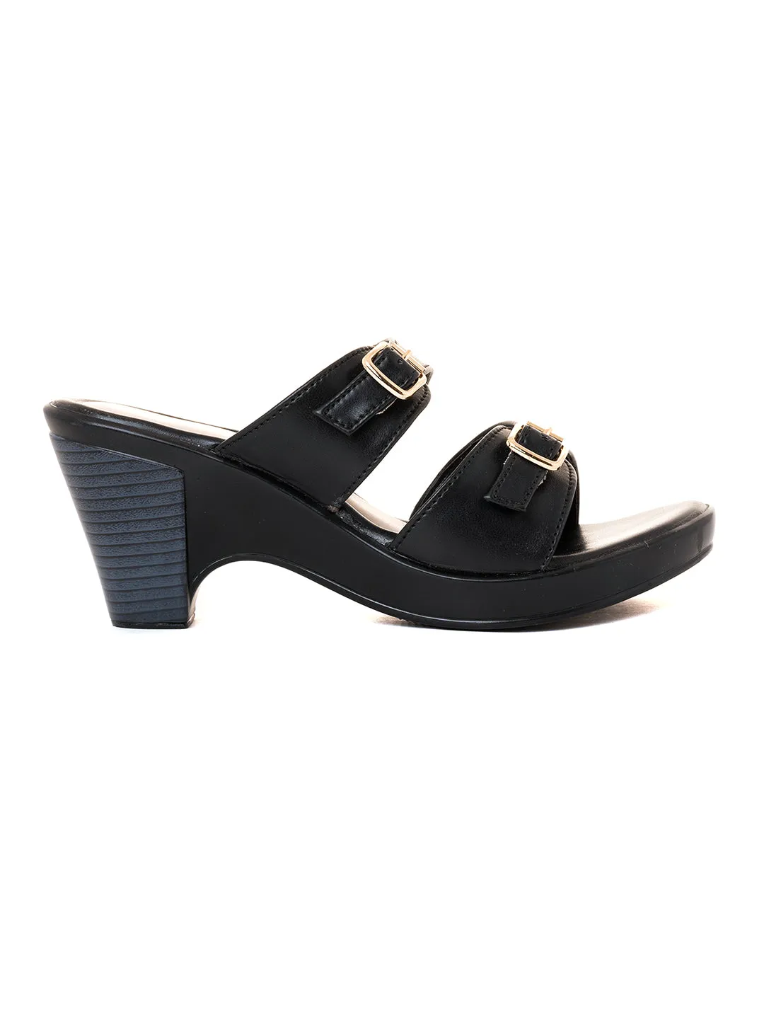Khadim Sharon High Heel Cone Mule Slip On Sandal for Women