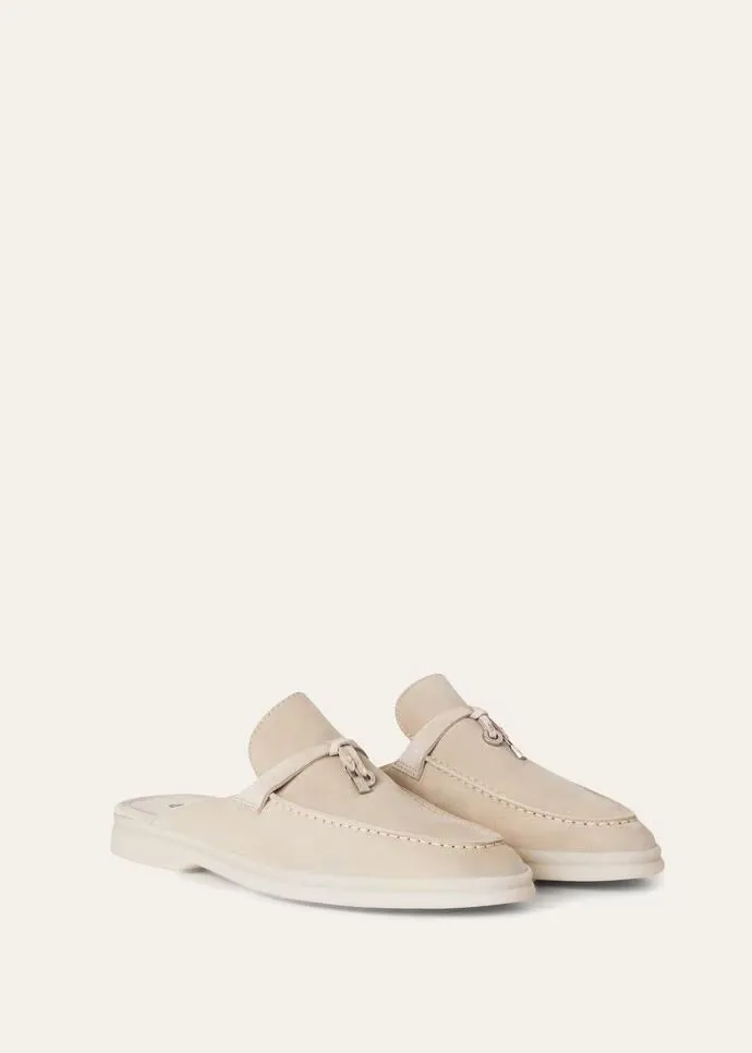 Linen Babouche Charms Walk Loafers