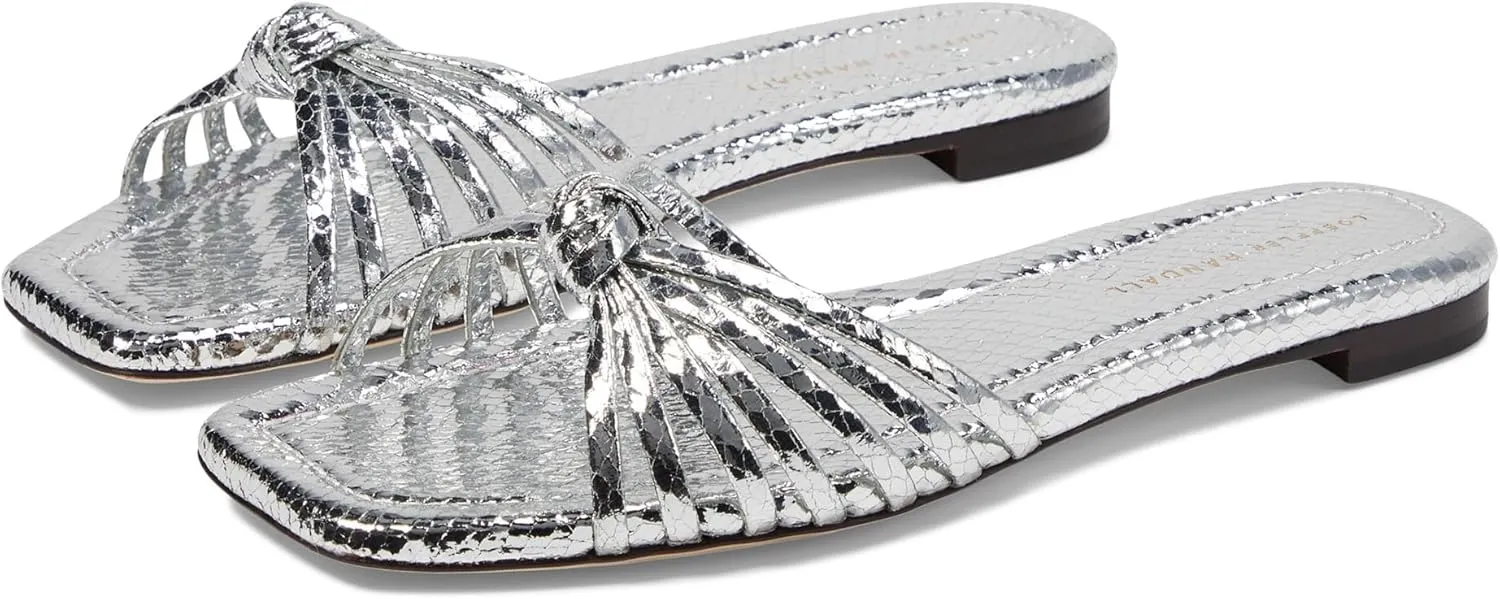 Loeffler Randall Women's Izzie Knotted Flat Sandal