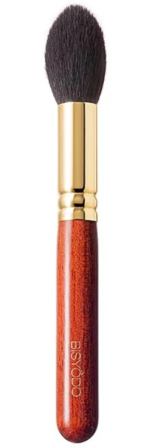 Long Series Highlight Cheek Brush - Round Type, Brown