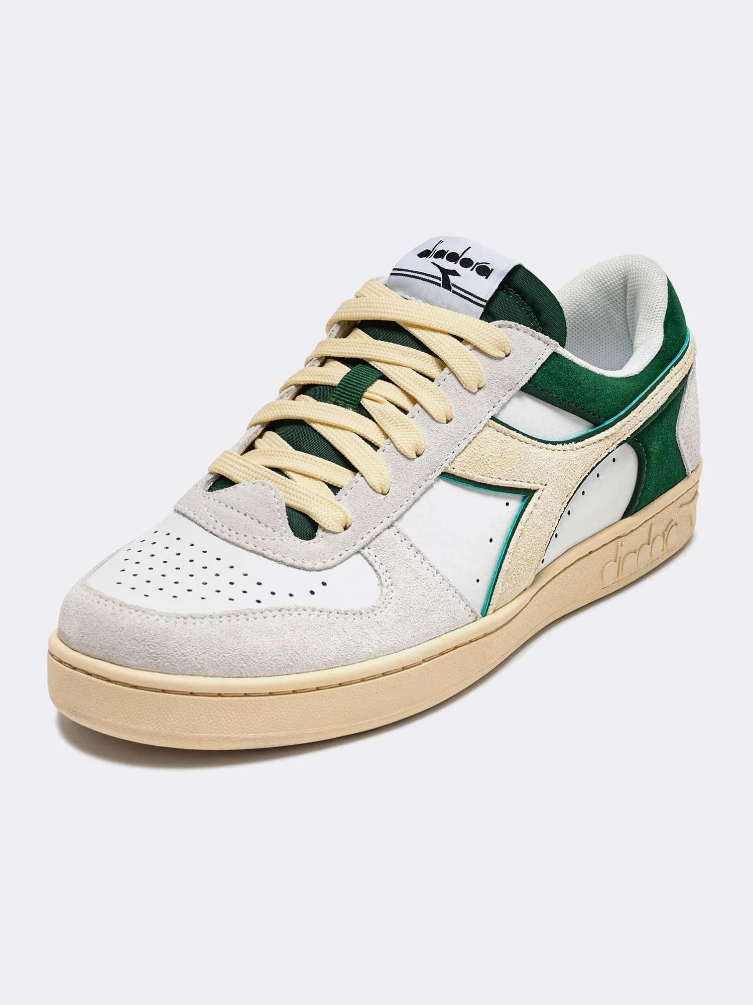 MAGIC BASKET LOW SUEDE LEATHER SNEAKER