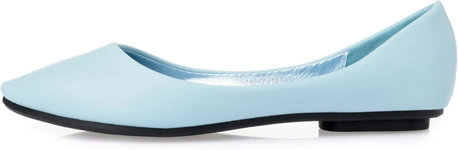 MAIERNISI JESSI Flats for Women Ballet Flats Pointed Toe Dress Business Casual Shoes