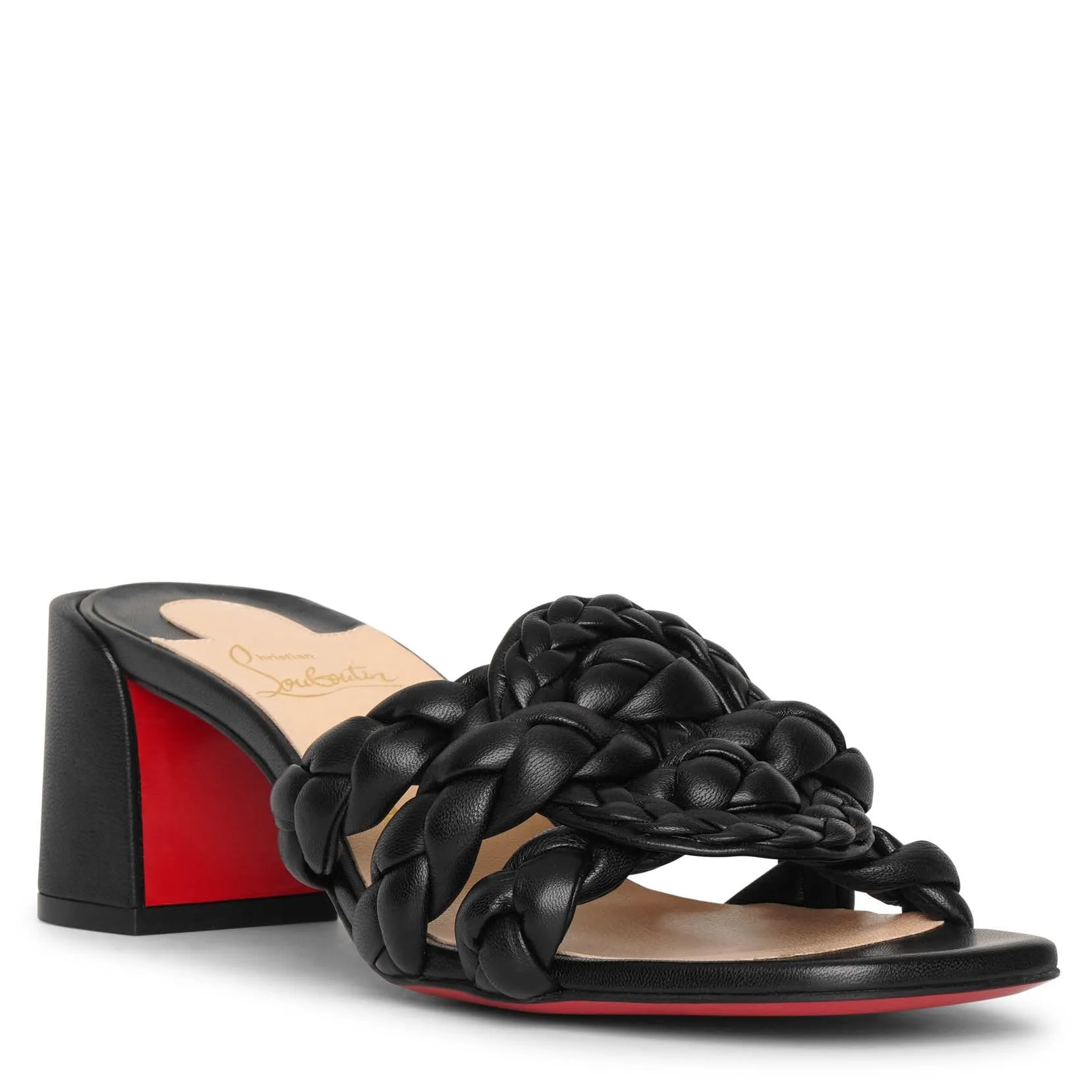 Marmela 55 braided leather sandals