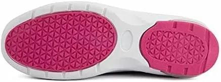 MaxMuxun Women's Non Slip Nursing Shoes Leather Comfortable Slip on Flat Shoes Loafers for Restaurant Work Shoes