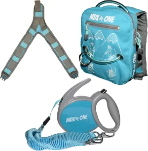 MDXONE Kids Snowboard Ski harness Trainer with retractable leash and Absorb bungees and removable seat harness