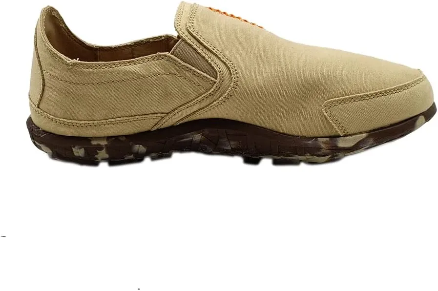Men's Casual Canvas Slip on Loafers Leisure Flat Boat Shoes