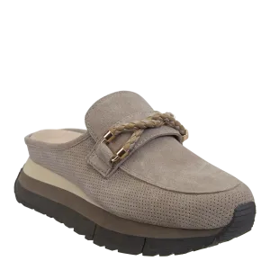 NAKED FEET - POLO in TAUPE Platform Sneakers