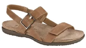 Naot Latte Brown Leather Norah Womens Comfort Sandals 7408