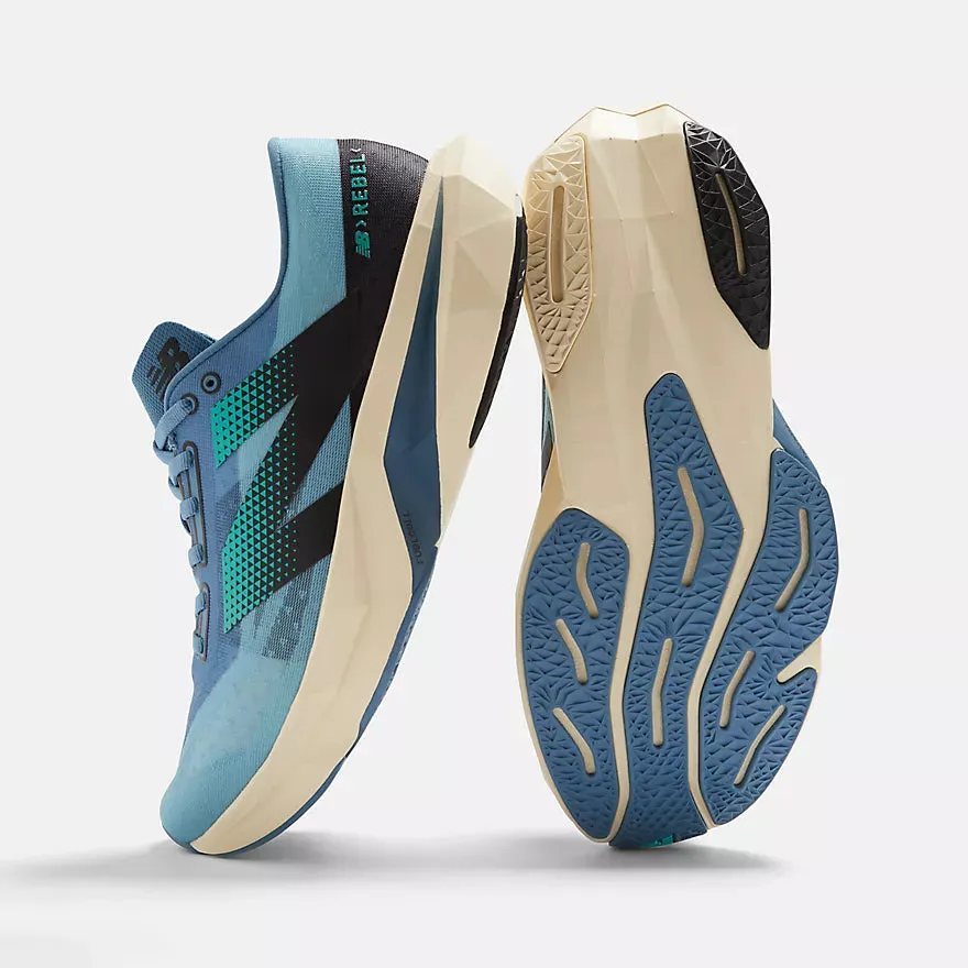 New Balance Fuelcell Rebel v4 Men's - Heron Blue / Chrome Blue / Black