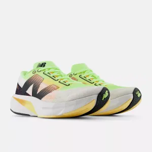 NEW Men's NEW BALANCE FUELCELL REBEL V4 White Lime MESH Shoes AUTHENTIC IN BOX