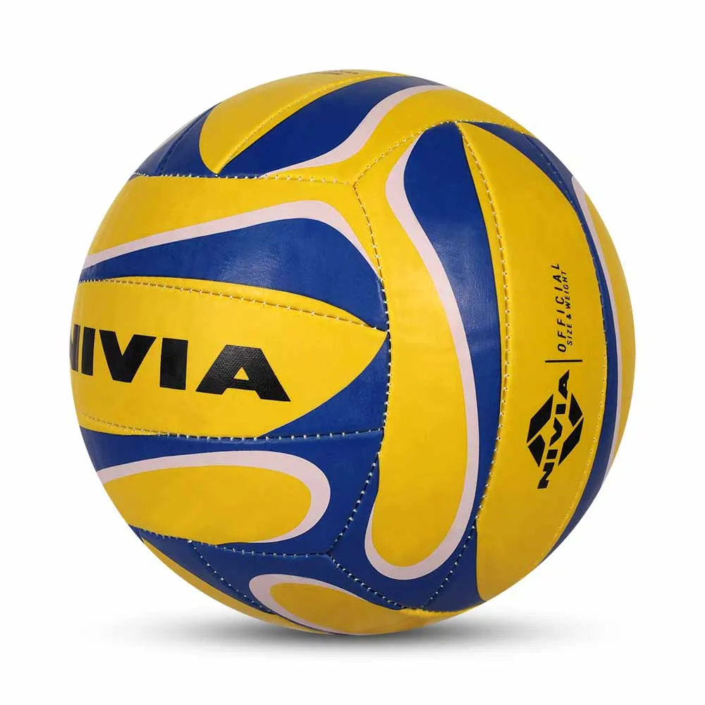 NIVIA TRAINER, 18 Panels, Rubber Machine Stiched with Smooth Surface Matt, Latex Bladder Bladder, Training Ball Standard, Made for Training Sessions , to Play on Outdoor Surfaces
