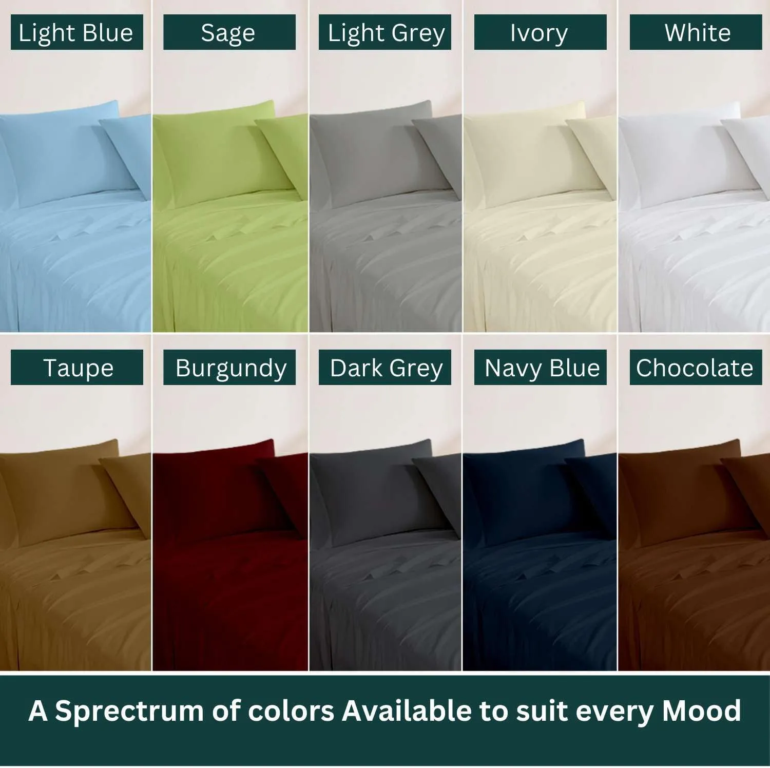NON Sticky cotton 4 Piece Head Flex King Fitted Sheet Set for Sleep Number Adjustable Bed, 100% Long Staple Cotton Bed Sheets, 34" Top Split, Fits 18" Deep Mattress, 78" X 80", White Solid