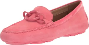 NYDJ Women's Pose Driving Loafer, Suede Blue Bell, 10