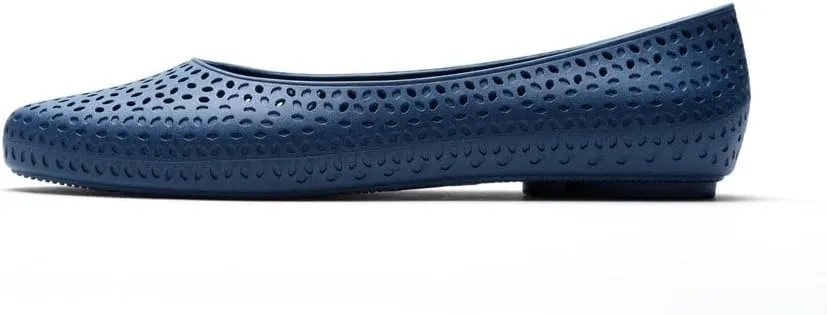 OKABASHI Women's Samantha Ballet Flat | Daily Slip-on Shoes w/Arch Support | Helps Relieve Foot Soreness & Pain | Sustainably Made in The USA
