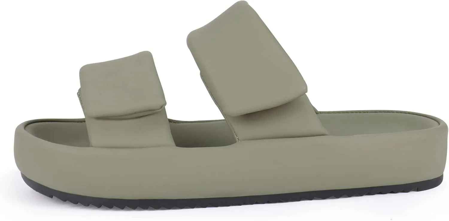 Ortho rest Women Orthopedic Slides Sandals Adjustable Strap Sandals Comfortable Walking Sandals