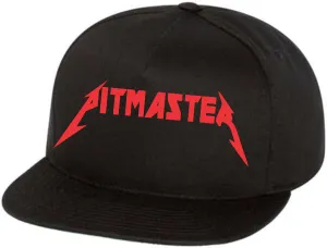 Pitmaster Snapback Hat Funny Gift for The Cook Chef Foodie Gifts BBQ Meat Smoking Black