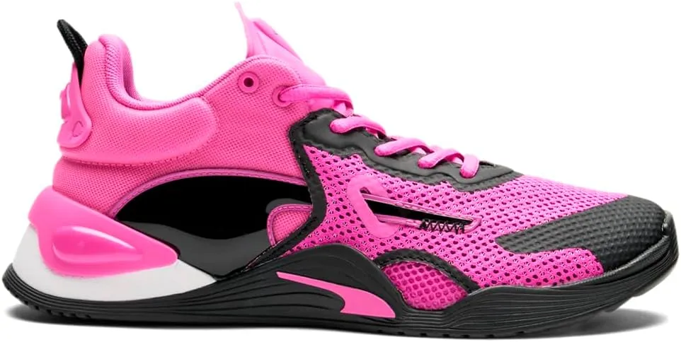 PUMA Women's Fuse X Barbells for Boobs WN's Cross Trainer, Luminous Pink Black, 9