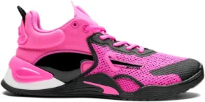 PUMA Women's Fuse X Barbells for Boobs WN's Cross Trainer, Luminous Pink Black, 9