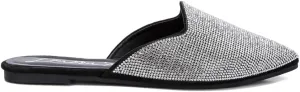 Rayen Rhinestones Embellished Mules