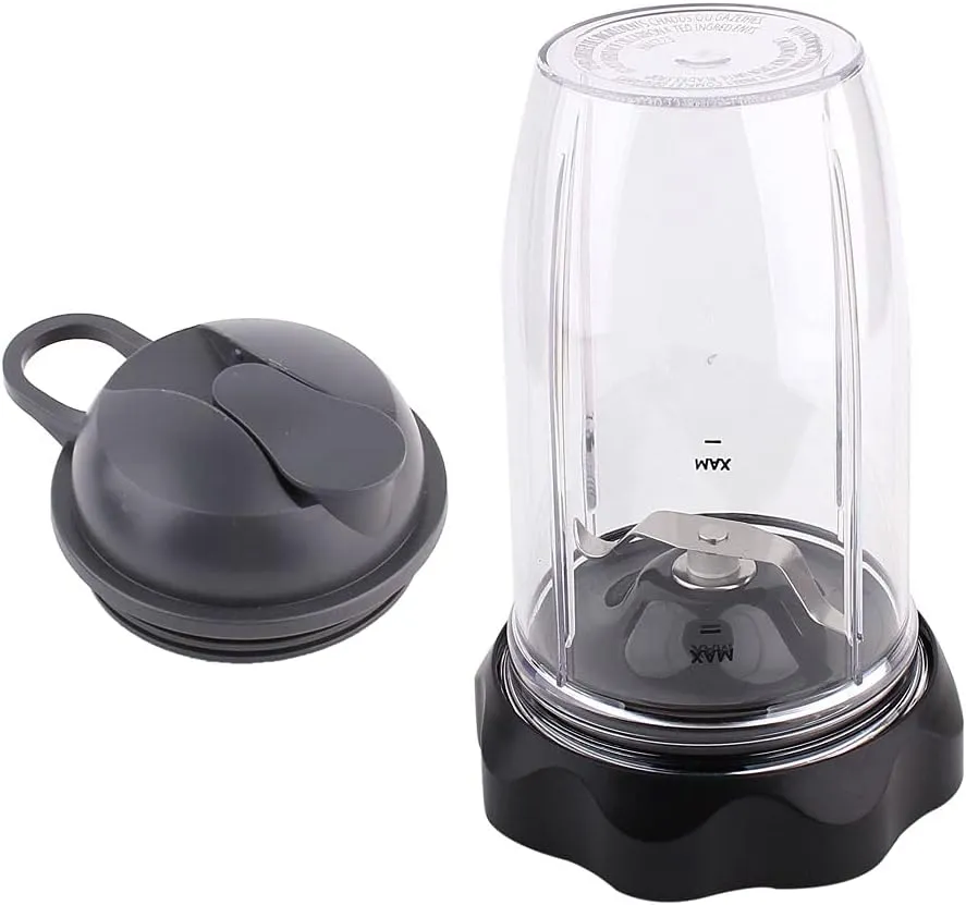 Replacement parts Flat Blade with 18oz cup and lid,Compatible with NutriBullet Blender Combo, NutriBullet Pro 1000 and NutriBullet Select 2.0