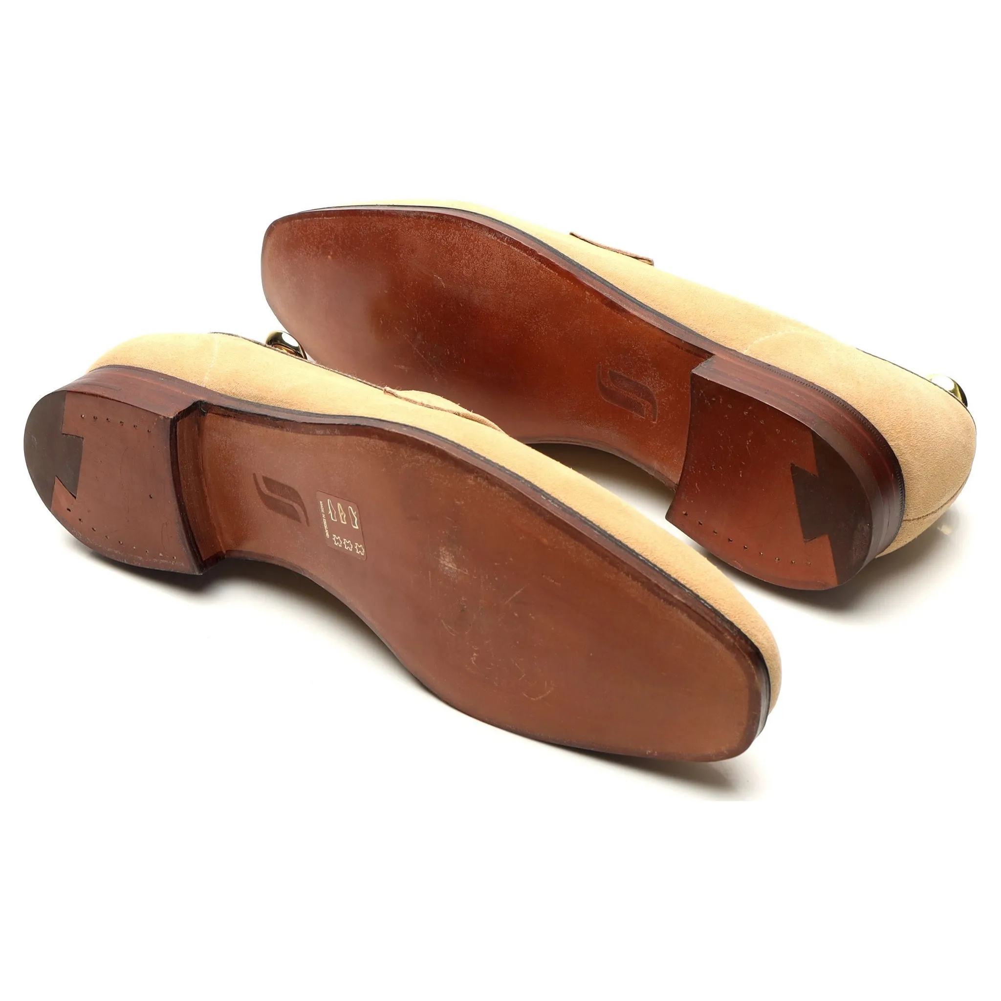 Richard James 'Walton' Beige Suede Loafer UK 8.5 E