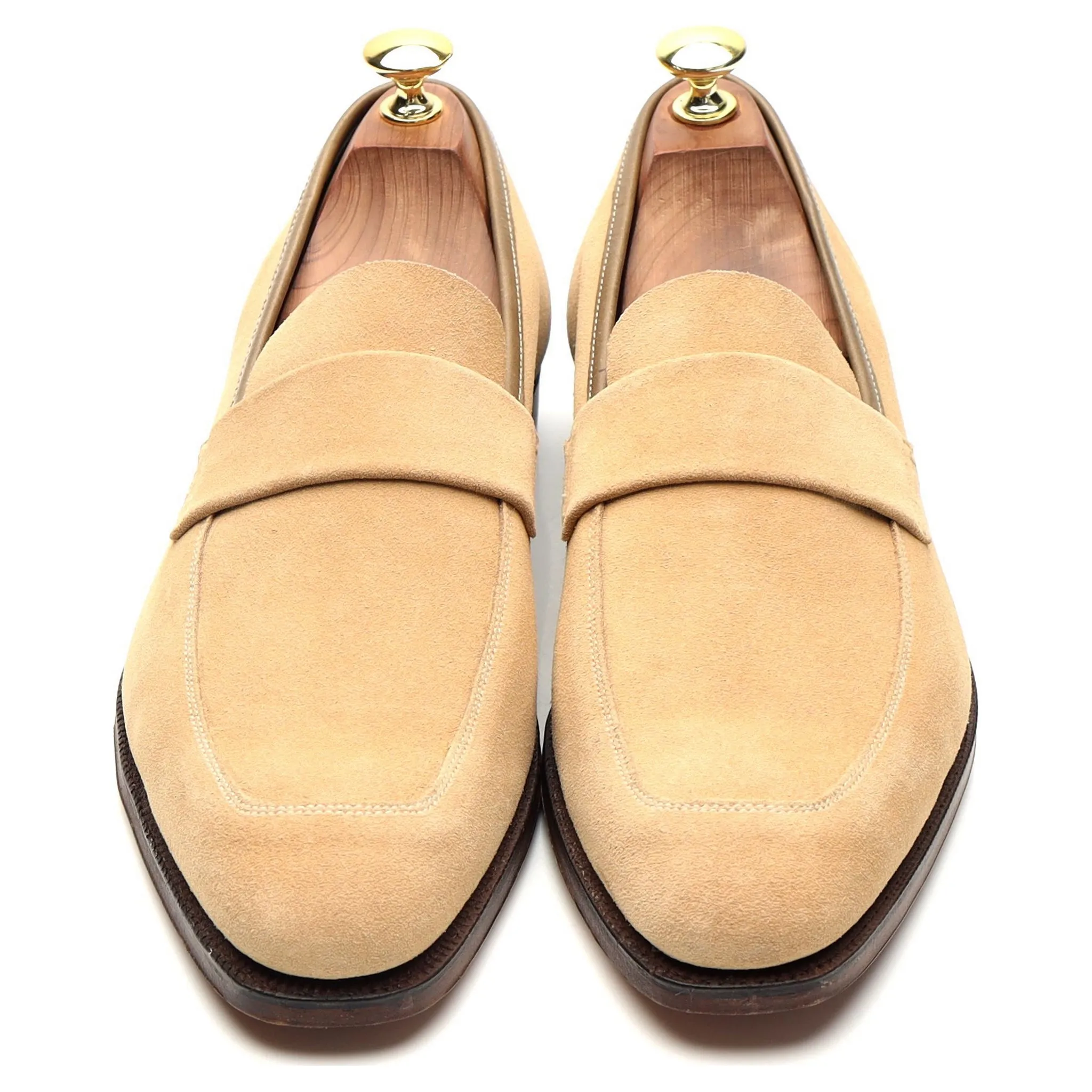 Richard James 'Walton' Beige Suede Loafer UK 8.5 E