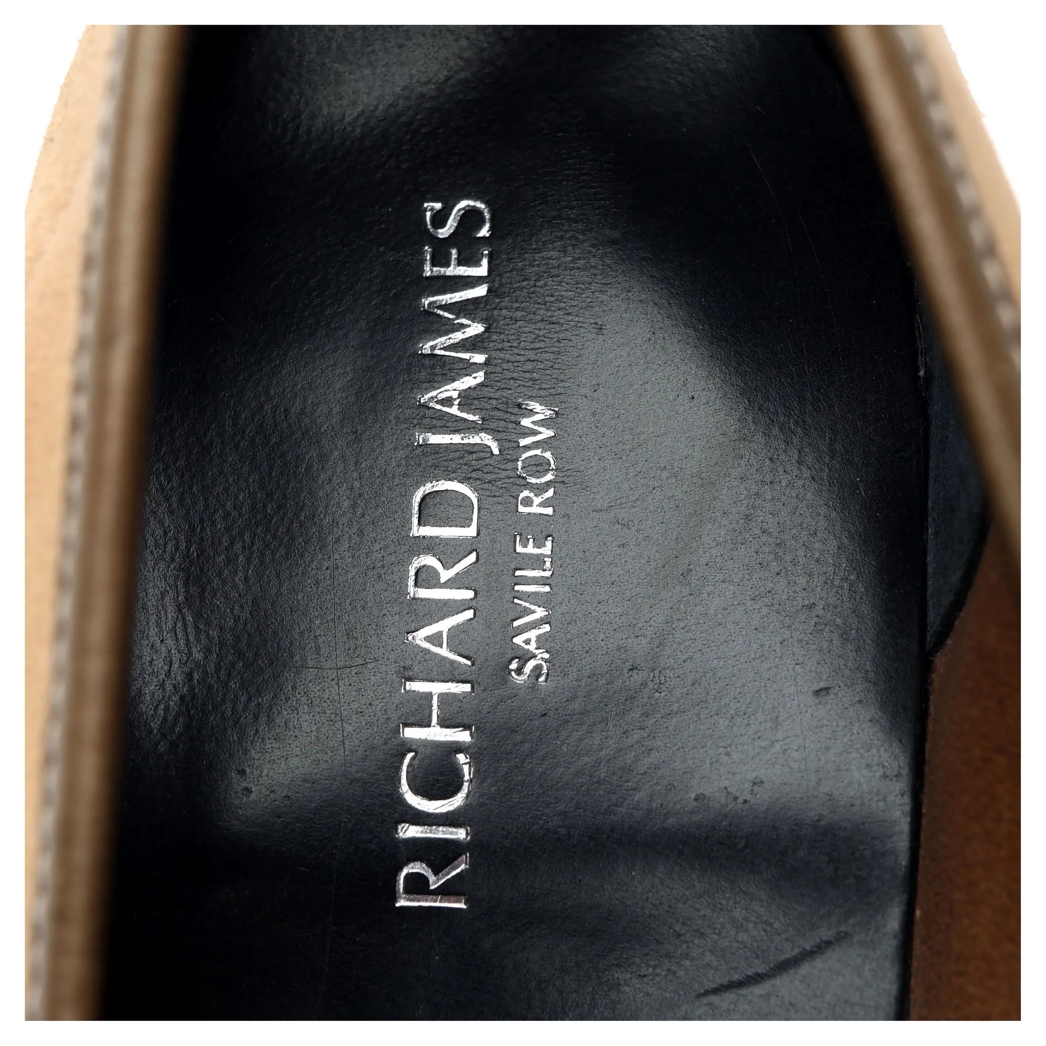 Richard James 'Walton' Beige Suede Loafer UK 8.5 E
