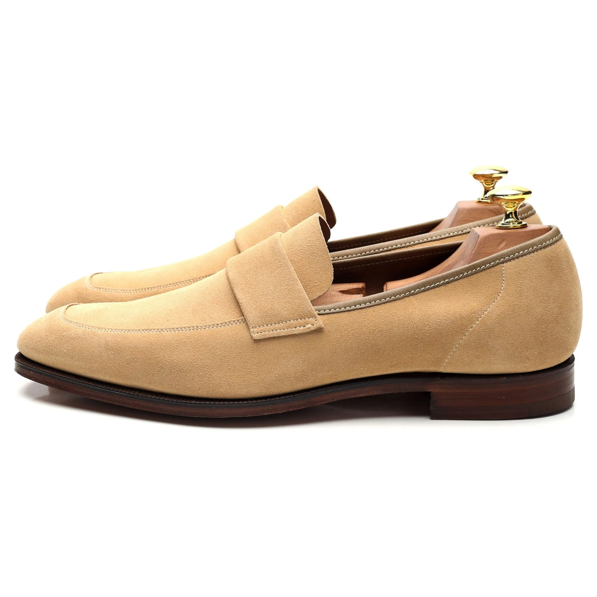 Richard James 'Walton' Beige Suede Loafer UK 8.5 E