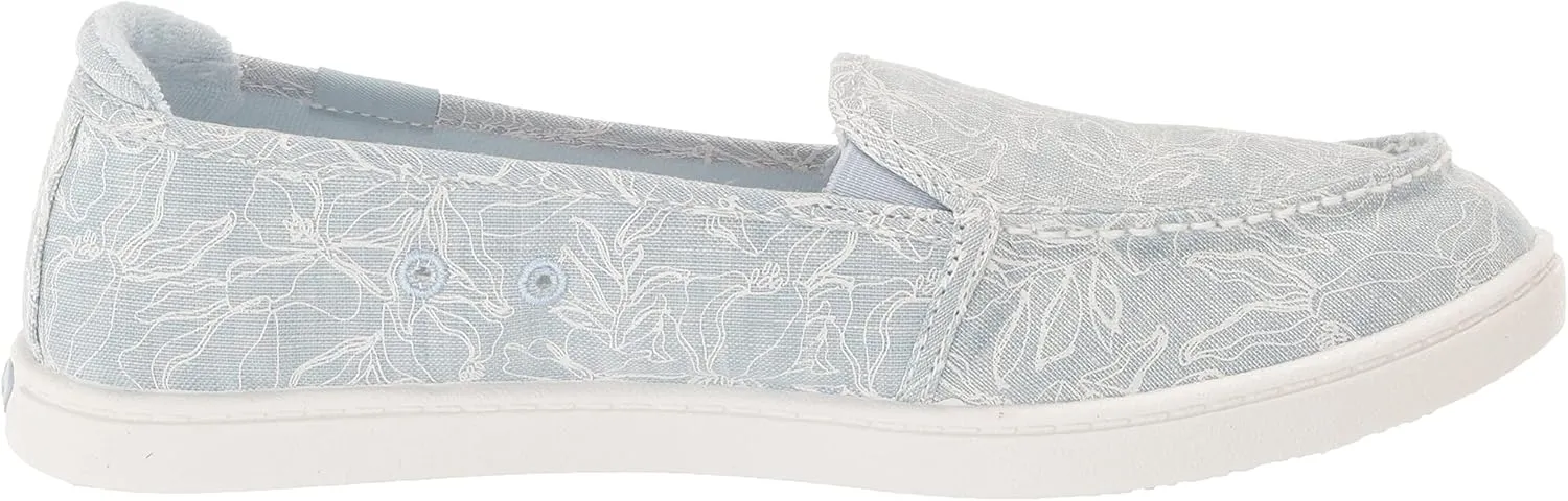 Roxy Women's Minnow Slip on Sneaker Shoe Loafer Flat
