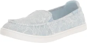 Roxy Women's Minnow Slip on Sneaker Shoe Loafer Flat