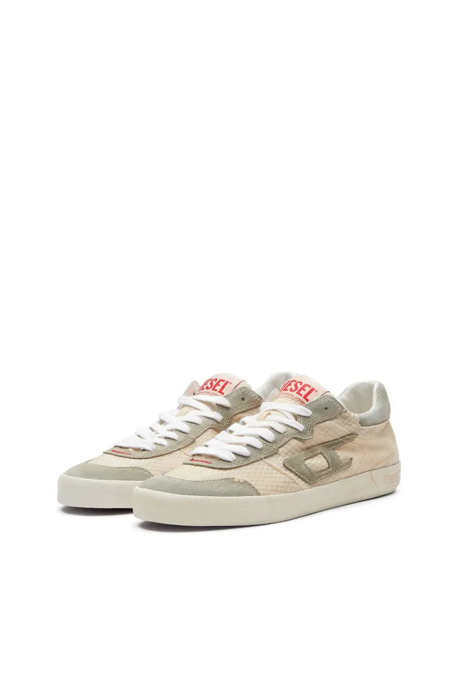 S-Leroji Low-Low-top sneakers in mesh and suede