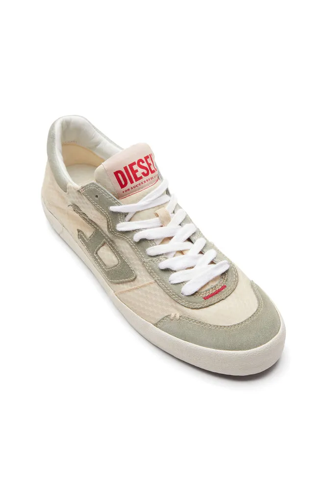 S-Leroji Low-Low-top sneakers in mesh and suede