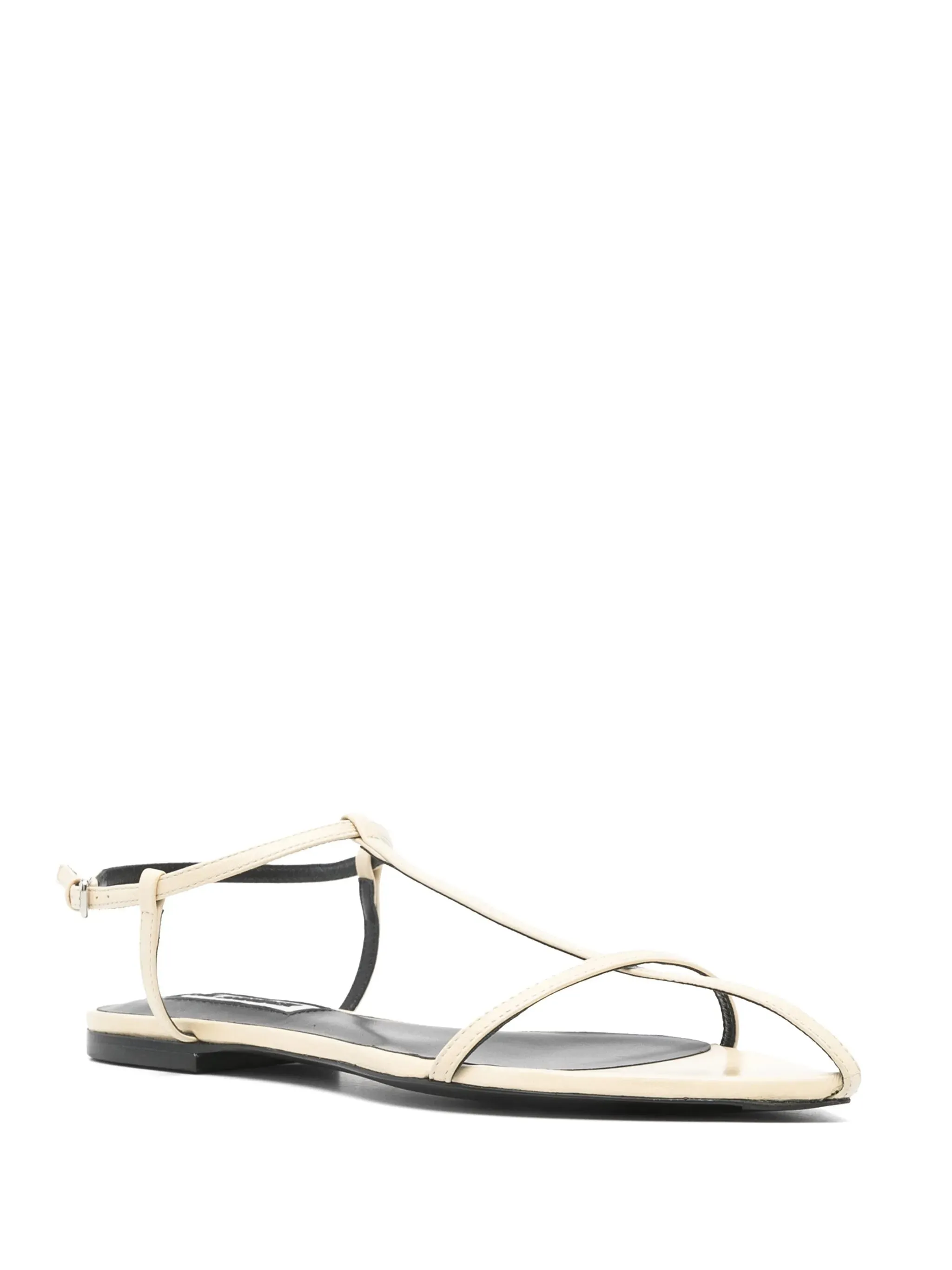 sandals Secure checkout leather Compliance-certified flat