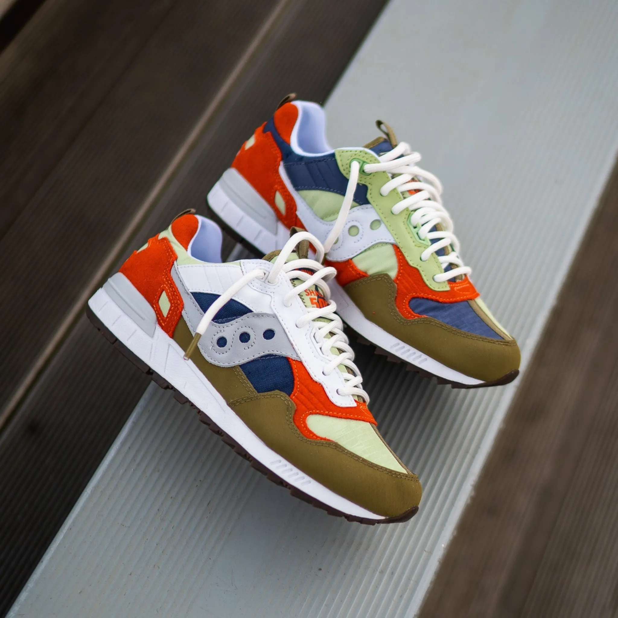 Saucony Shadow 5000 Outdoor (Olive/Grey/Orange)