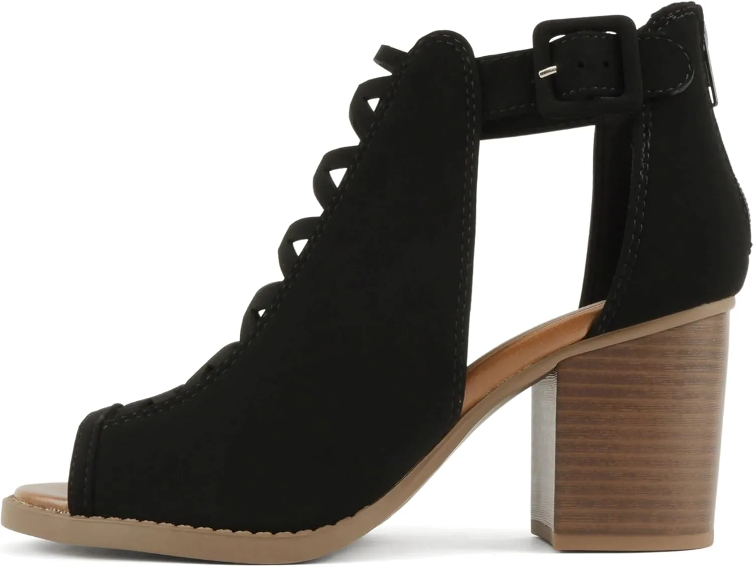 Soda Womens Fashion Aran Open Toe Heel Sandal