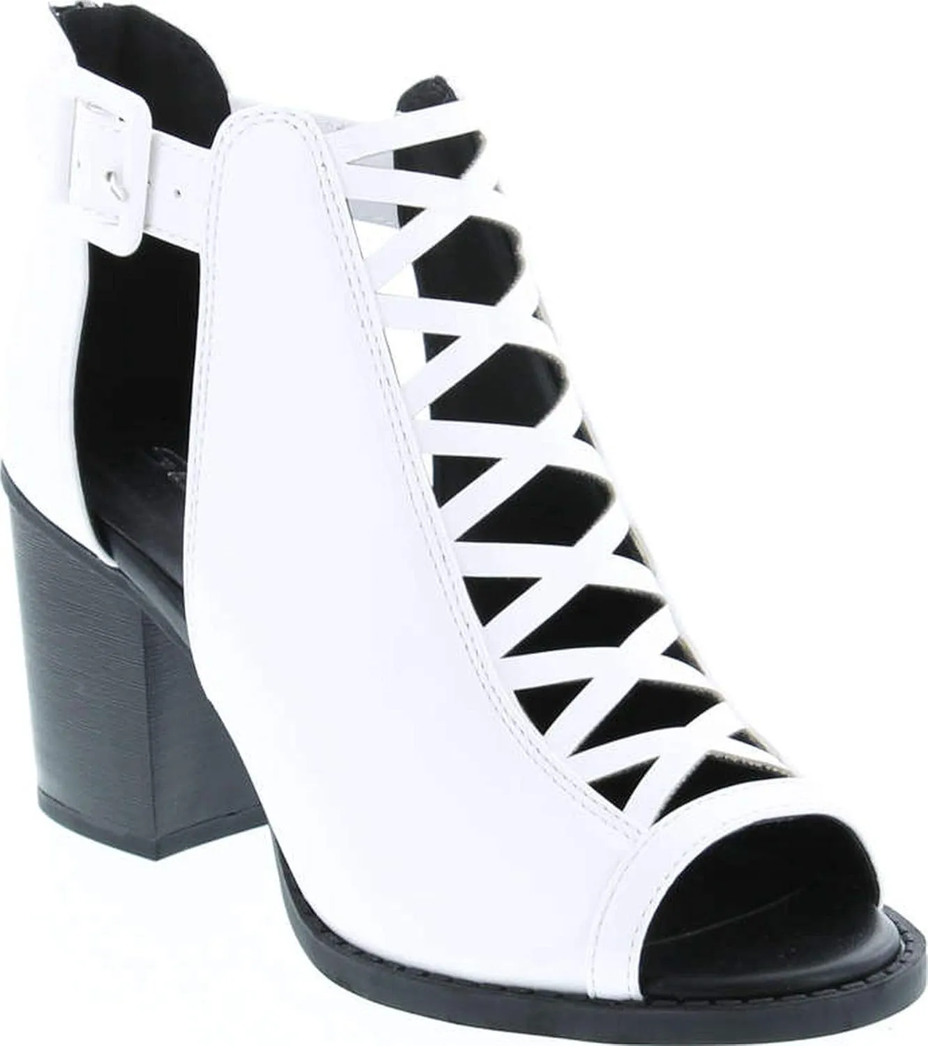 Soda Womens Fashion Aran Open Toe Heel Sandal