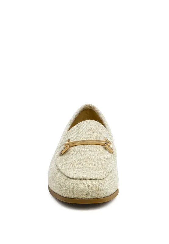 Solid Faux Suede Loafers