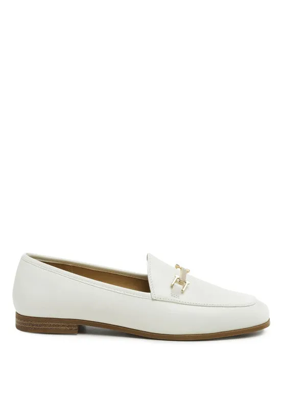 Solid Faux Suede Loafers