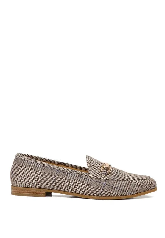 Solid Faux Suede Loafers