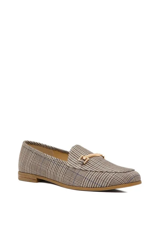 Solid Faux Suede Loafers