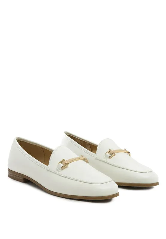 Solid Faux Suede Loafers