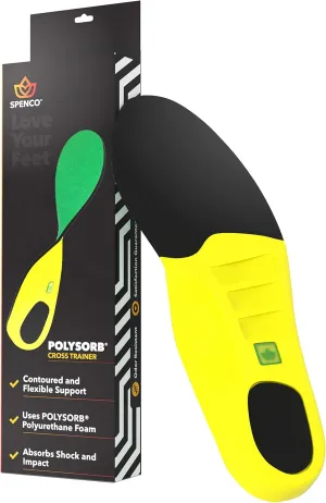 Spenco Cross trainer Full Insole Size # 2 (Women's 7-8, Men's 6-7)