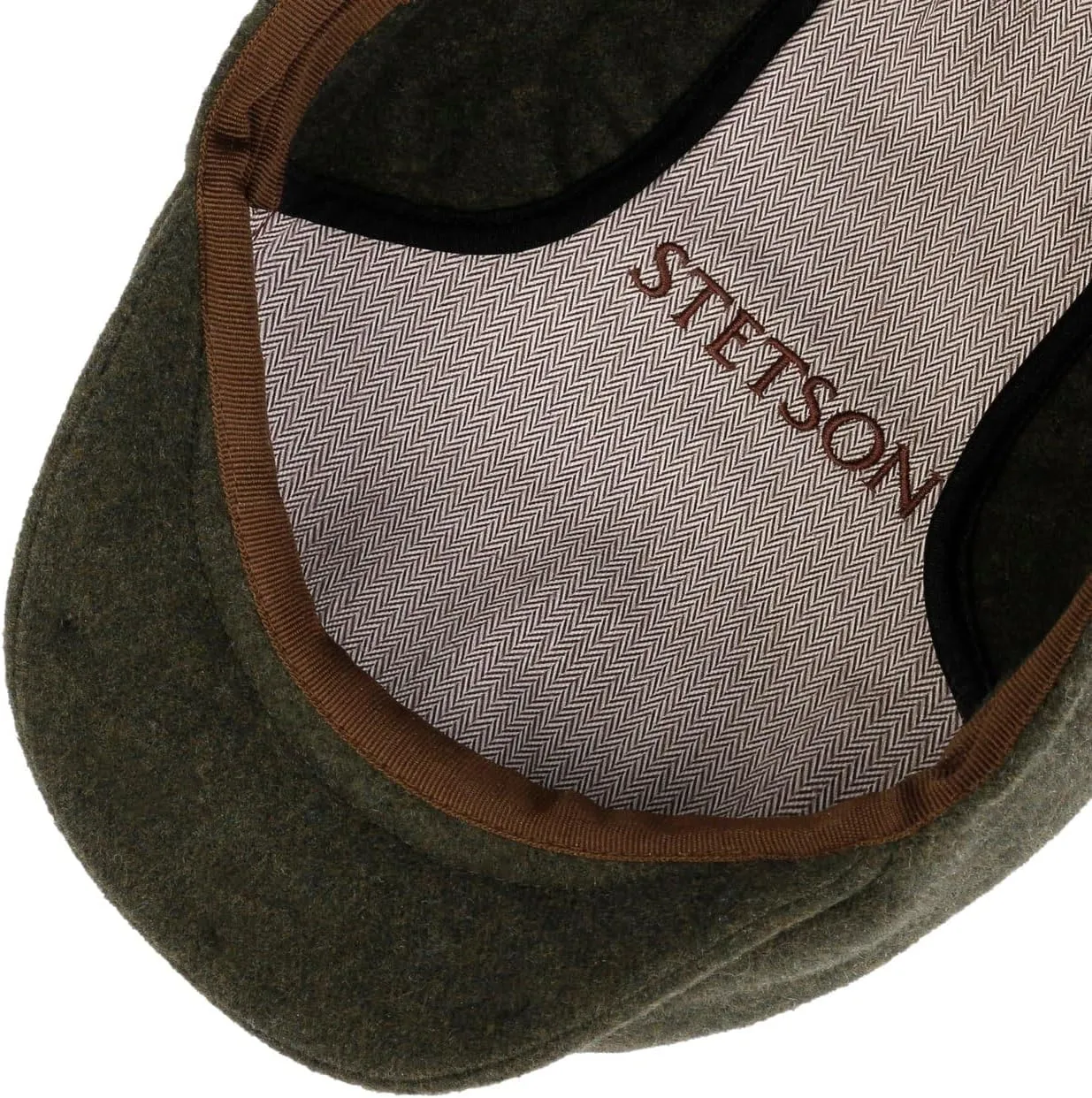 Stetson Kent Wool Earflaps Flat Cap Women/Men | Made in The EU
