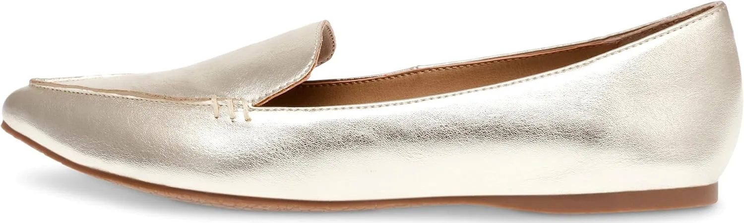 Steve Madden Women's Feather Loafer Flat